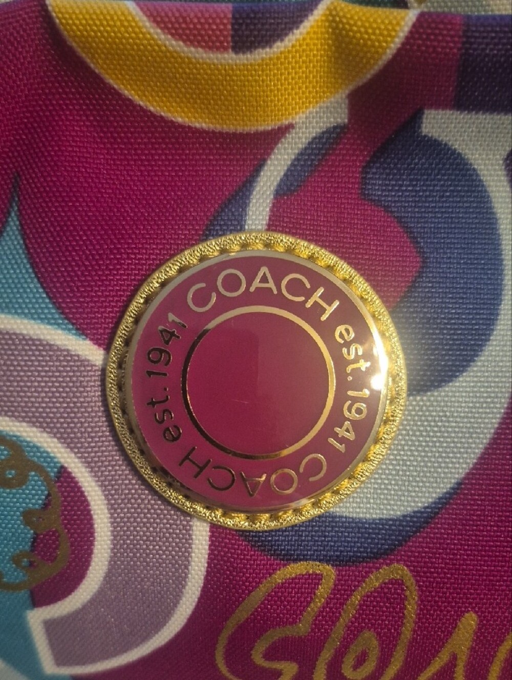 Coach Multicolor Crossbody Bag NWOT... - Picture 3 of 14